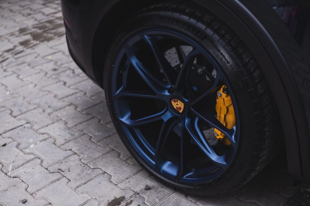 Felga zabezpieczona powłoką ceramiczną – ochrona przed pyłem hamulcowym, HQ Auto Spa Bielsko
